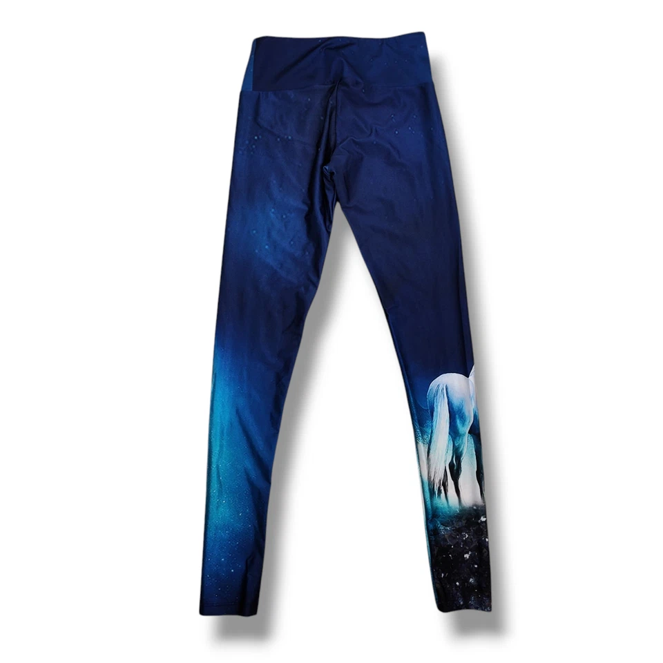 Leggings Goldsheep Estampado Unicornio Talla M Azul Largo Completo Foto 2 de 4