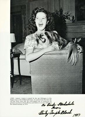 SHIRLEY TEMPLE BLACK Autograph Lot | eBay