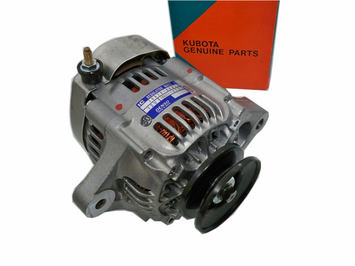 NEW GENUINE Kubota Alternator 12V 16678-64011 Df972 D722 NEW GENUINE Kubota Alternator 12V 16678-64011 Df972 D722