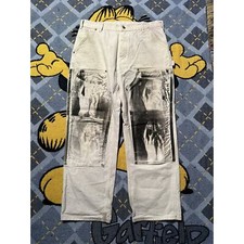 Vintage Carhartt Double Knee Pants Custom Demon Print