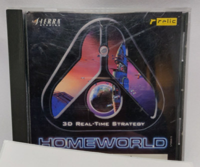 Homeworld (1999) Windows PC Game CD-ROM Sierra 3D Realtime Strategy