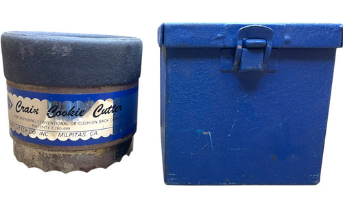 Conventional Carpet hotel Repair 3.5” Diameter Crain Cookie Cutter