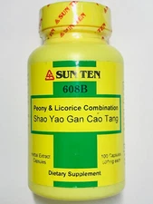 Sun Ten - Peony & Licorice Combination, Capsules / Shao Yao Gan Cao Tang / 芍藥甘草湯