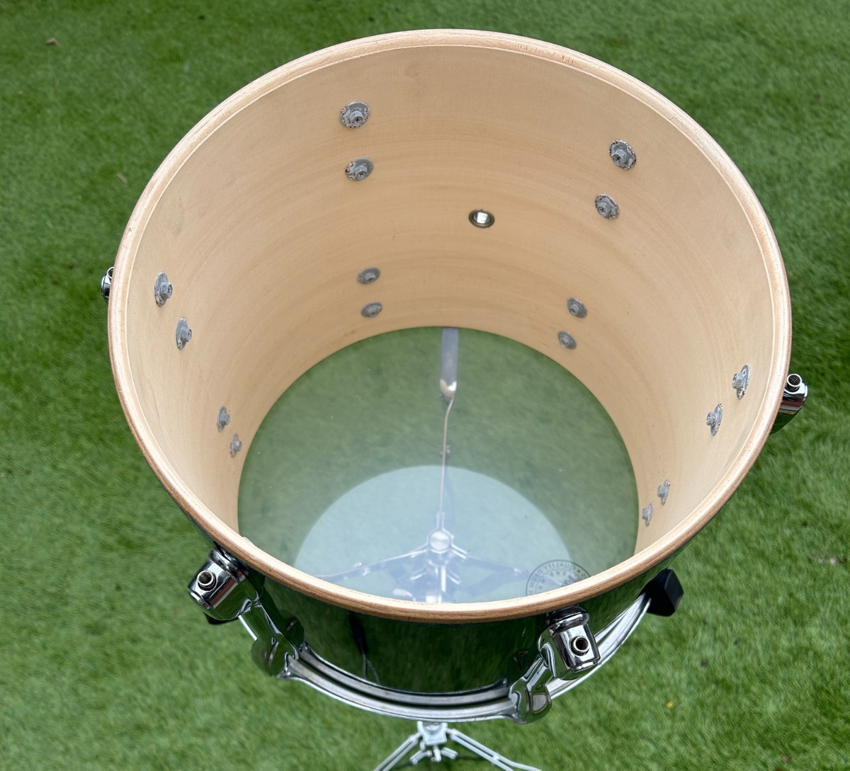 Tama Rockstar Tom 12"x 10'' 6-Lugs Undrilled Shell Midnight Blue photo 10