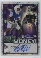 2025 Leaf Metal So Money! Purple Lava 1/7 Ellis Robinson IV #SM-ER4 Auto 5i3