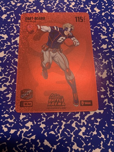 Bo Jackson Battle Arena Dart Board Red Battlefoil Brawl