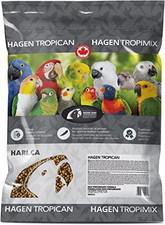 Tropican Bird Food, Hagen Parrot Food with Peanuts  Sunflower Seeds, Parrot Gra