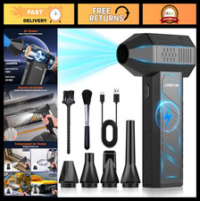 High-Power Compressed Air Duster 130,000 RPM Blower with Brushless Motor Brush