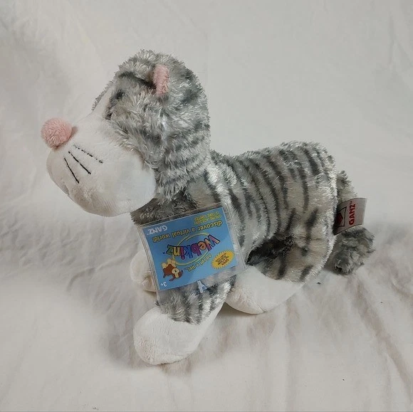 Webkinz HM496 Sterling Cheeky Cat Plush Sealed Code - Image 2 of 4