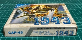 Famicom cassette 1943 box with instructions #495f2c