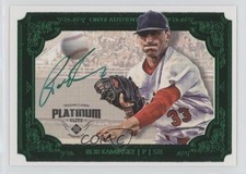 2015 Onyx Platinum Elite Green 24/50 Robert Kaminsky Rob #PE15A-RK Auto 0b2