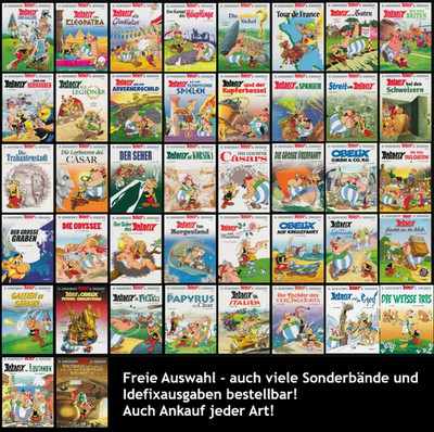 Asterix u Obelix alle Bände einzelnd bestellbar Comic Sammlung