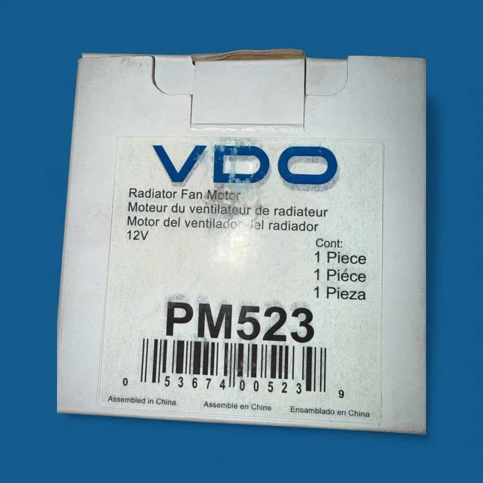 Motor ventilador de refrigeración delantero para Dodge Ram 1500 2004-2008 VDO PM523 Foto 4 de 4