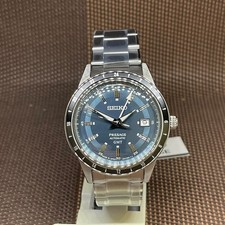 Seiko Presage SSK009J1 STYLE 60's GMT Teal Blue Date Automatic Analog Men Watch
