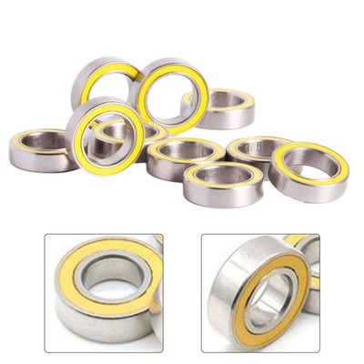 10 x 15 x 4 mm Edelstahl Kugellager ABEC 5 Ultra High Precision 10er Set
