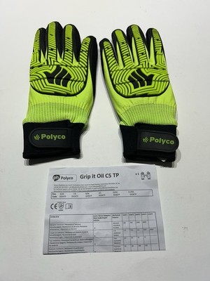 Arbeitshandschuhe starke Handflächenbeschichtung Gr. 8 Grip Oil C5 Polyco Reflex Herren