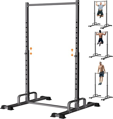 #ad #ad Pull up Station Adjustable Pull up Bar Free Standing Power Racks Multifunction $199.99