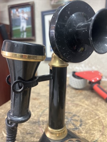 Vintage Rare Deco-Tel The Candlestick Telephone - Zdjęcie 4 z 9