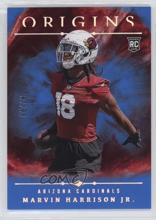 2024 Panini Origins Rookies Blue /99 Marvin Harrison Jr #148 Rookie RC 1fb7