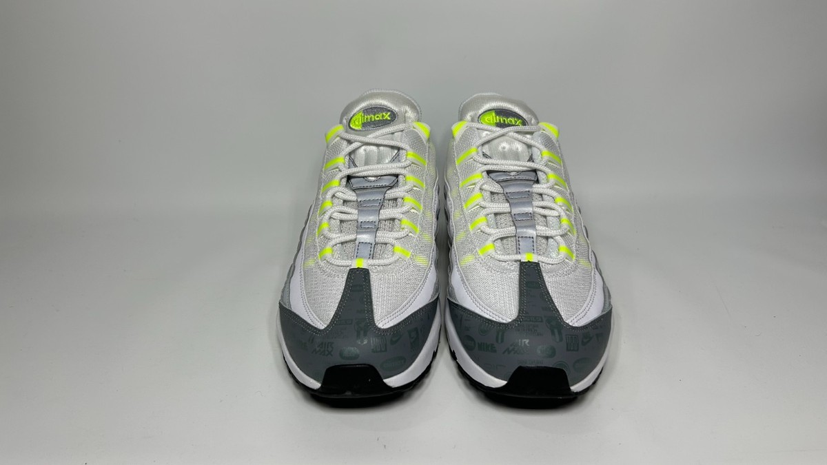 IMPORT-FREE] Nike Air Max 95 Logos Pack Men's Size 9 White Neon