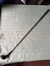 Vintage Persimmon Wood 7 Golf Club with True Temper Dynamic Steel Shaft
