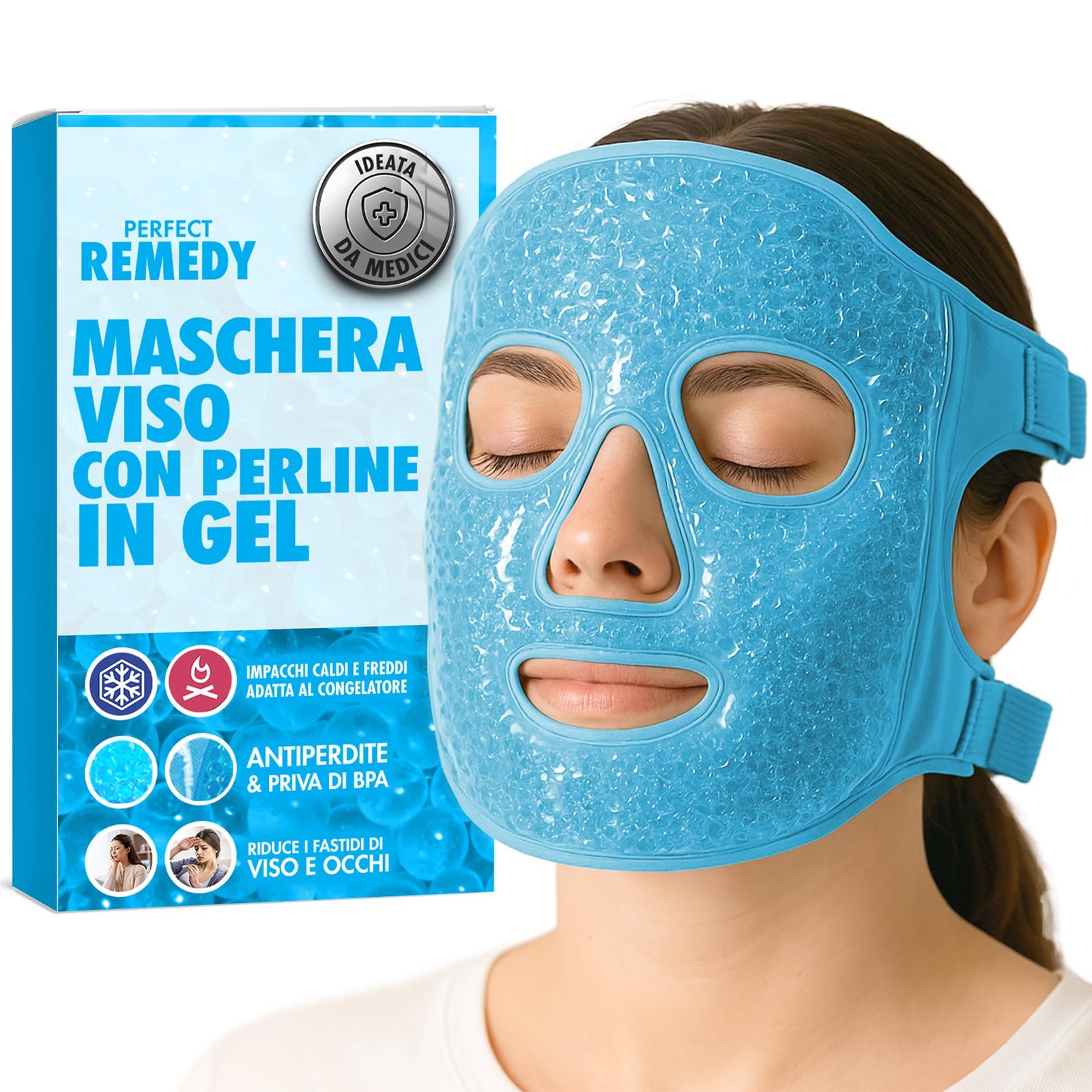 OFFERTA Maschera Ghiaccio Viso Perfect Remedy Riutilizzabile - 1