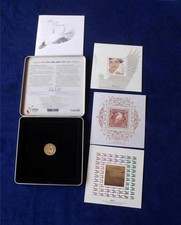 Canada  2000 Millenium Coin and Stamps Set in Tin Box