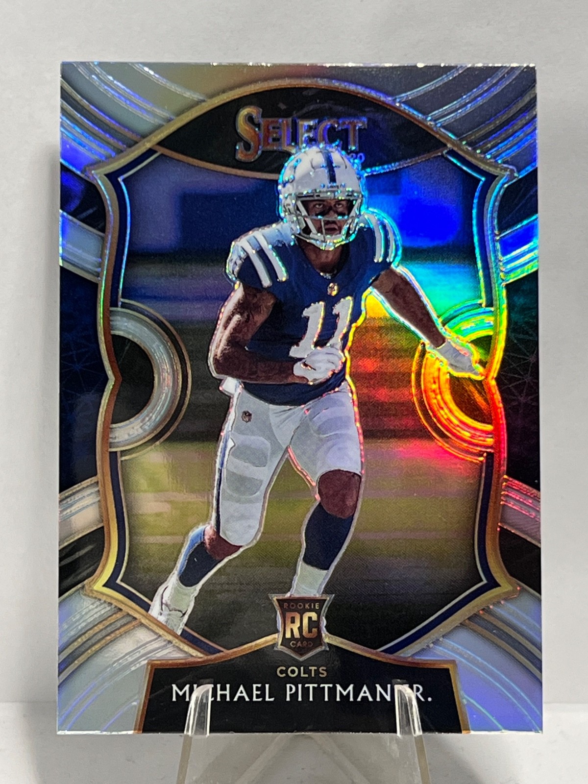 Michael Pittman Jr. 2020 Select Concourse Silver Prizm Rookie RC #62 Colts