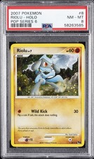 2007 POKEMON POP SERIES 6 #8 RIOLU-HOLO PSA 8 on eBay