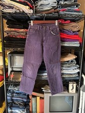 Vintage 1980s Wrangler Acid Wash Jeans High Waist Straight Leg USA Kids 10 Reg