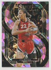 2025-26 Panini Premier Select WNBA Pink Ice A'Ja Wilsom Las Vegas Aces #131