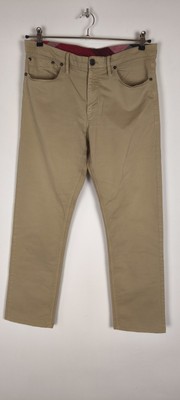 Burberry Brit Herrenhose Beige 180/82A 42R 32R  , 98% Cotton 2% Elastane