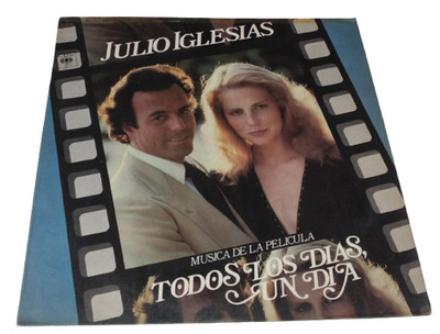 JULIO IGLESIAS TODOS LOS DIAS UN DIA  MUSICA DE LA PELICULA VINYL USA LP 1979
