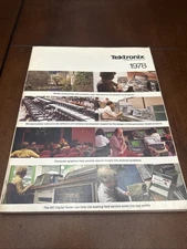1978 Tektronix Products Test Equipment Oscilloscopes Product Catalog