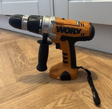 Worx Hammer Drill Bare Unit WX369.4 18v Power Tool Orange Black Silver Cordless