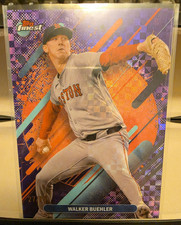 Topps 2025 Finest Walker Buehler #215 Rare Boston Red Sox MLB Baseball Card /75