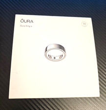 Oura Ring Gen 4 Smart Ring Silber Größe 11 ...