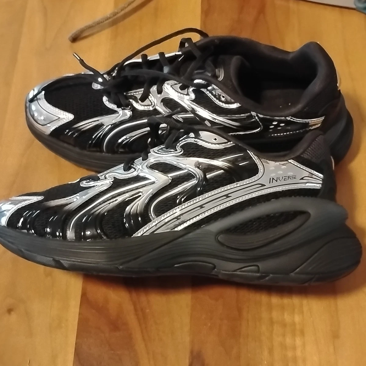 Puma Inverse Black Dark Grey Silver for sale | eBay display picture 1