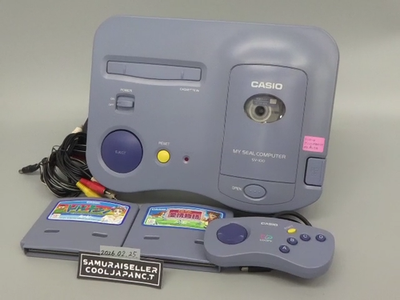 CASIO LOOPY My Seal Computer SV100 Console System Japan Used | eBay