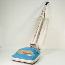 Vintage Hoover Convertible U4423  Vaccum Cleaner Baby Blue USA Made Work Great