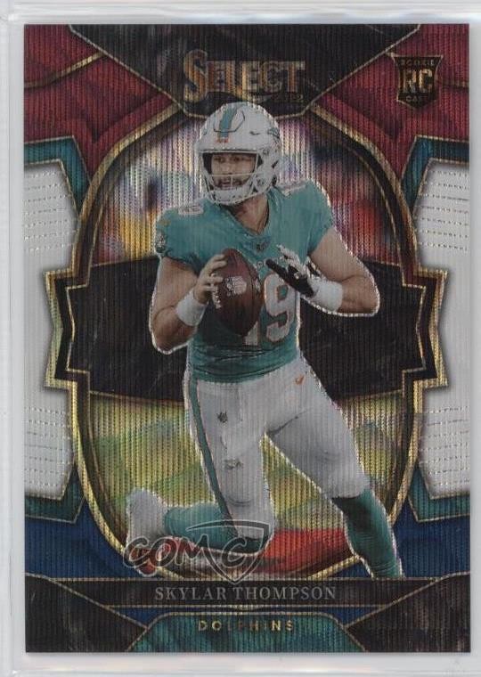 2022 Panini Select Concourse Tri-Color Prizm 231/249 Skylar Thompson #96 rp9