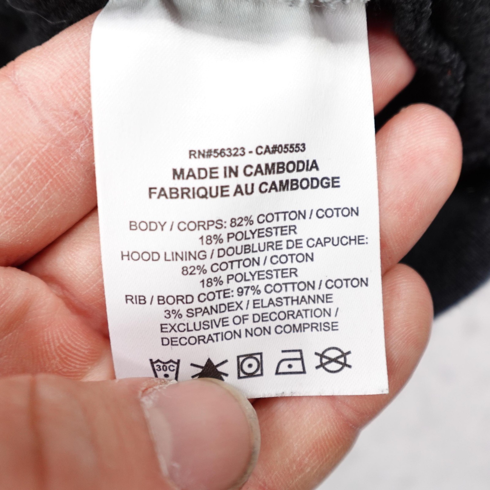 Jordan Hoodie Mens 2XL XXL Black Essentials Pullover Fleece Jumpman Sweatshirt