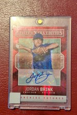 2014 Panini Elite Extra Edition - Jordan Brink #17  Signatures /799 (AU, RC)