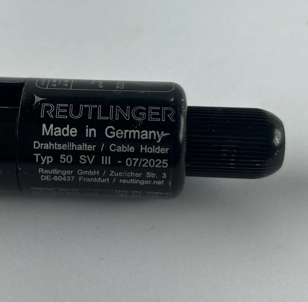 Reutlinger Type 50 SV III Cable Holder 4mm 5mm Wire Rope photo 2