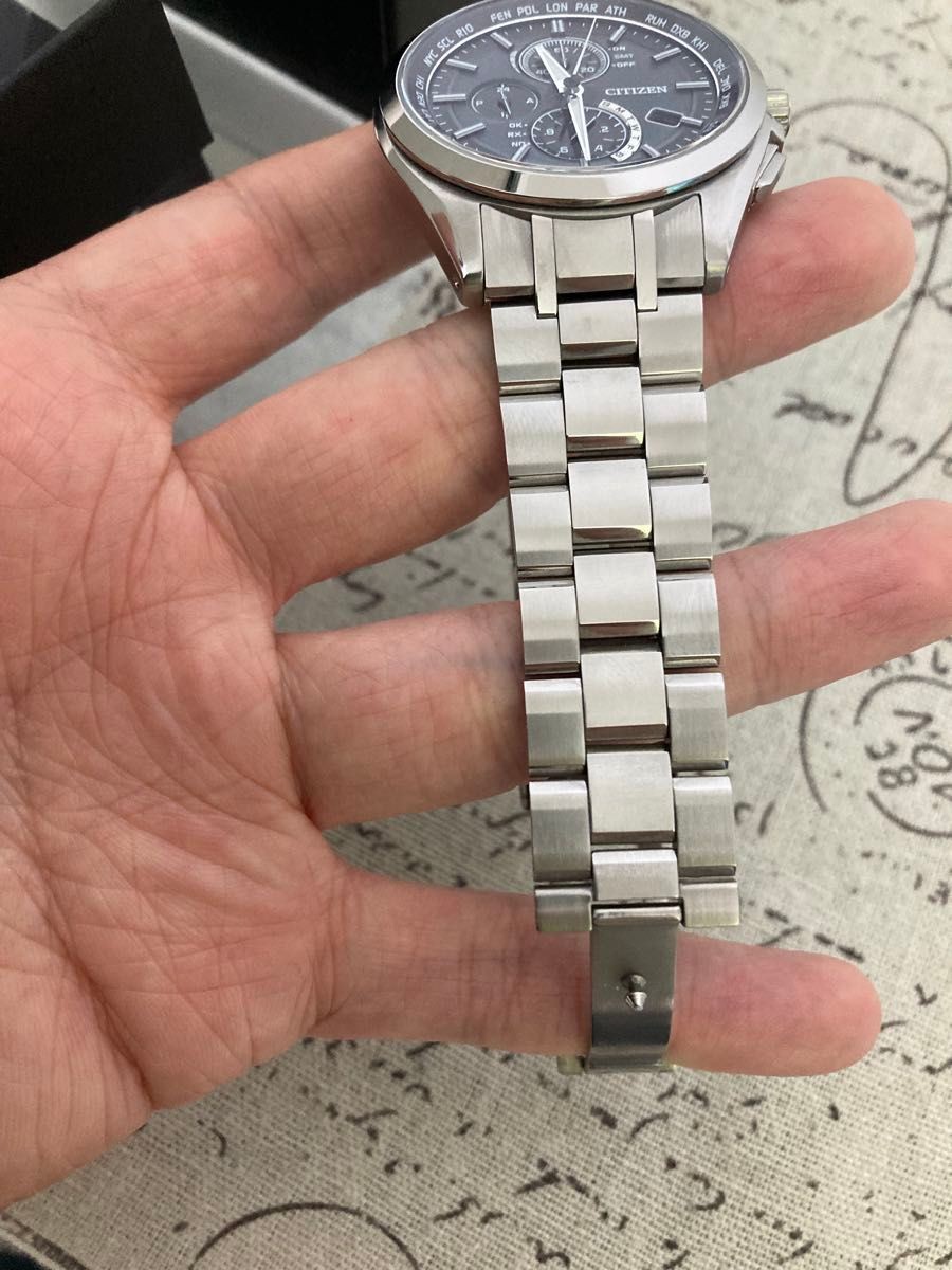 Collection item current model CITIZEN Attesa tita… - image 5