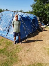 Vanguard Eclipse 6 Family Camping Tent Used Once Only