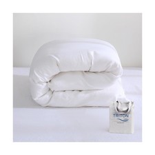 Triton French Linen Duvet Cover 1PC Only 92x92Inch,100 Natural Linen Duvet w...