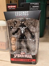 MARVEL LEGENDS SYMBIOTE SPIDER-MAN 6 FIGURE KINGPIN BAF HASBRO NEW SEALED 2019