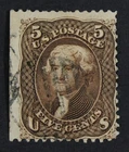CKStamps: US Stamps Collection Scott#76 5c Jefferson Used CV$120