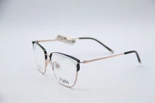 NEW FYSH 3639 S200 BLACK GOLD AUTHENTIC EYEGLASSES 50-19